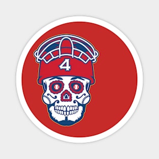 Yadi Molina Sugar Skull Magnet